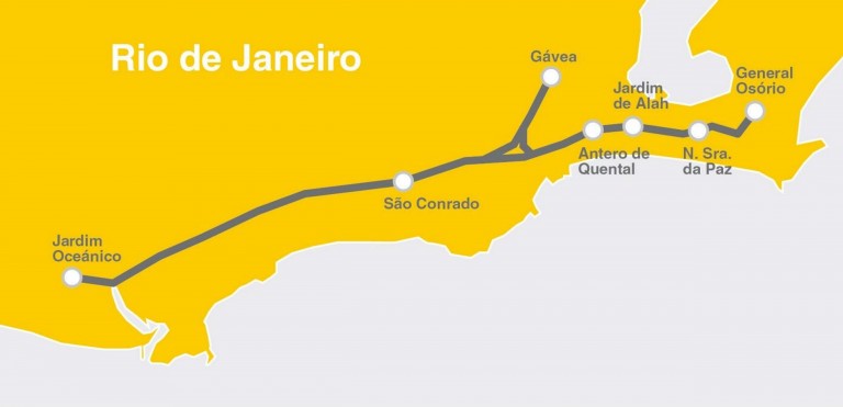 Kapsch CarrierCom forneceu a rede de radiocomunicação para a linha do metrô do Rio de Janeiro para o início dos Jogos Olímpicos 2016