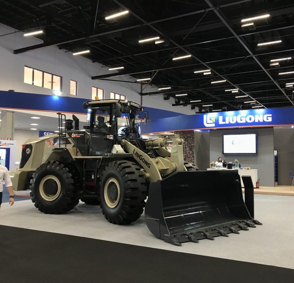 LiuGong reforça presença nacional com seus equipamentos pesados durante a M&T Expo 2018